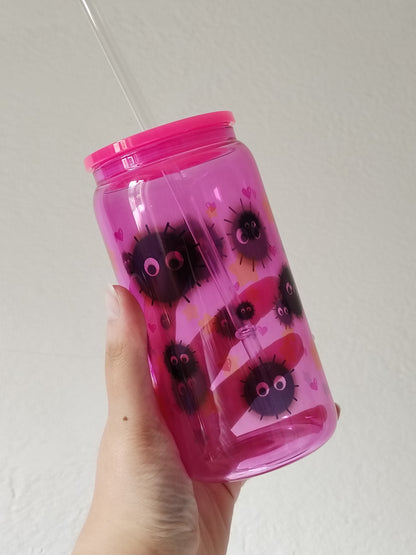 Verre Noiraudes rose transparent